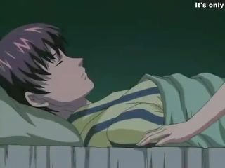 Anime -val édesem fúrás mum -ban aaz fiú segg